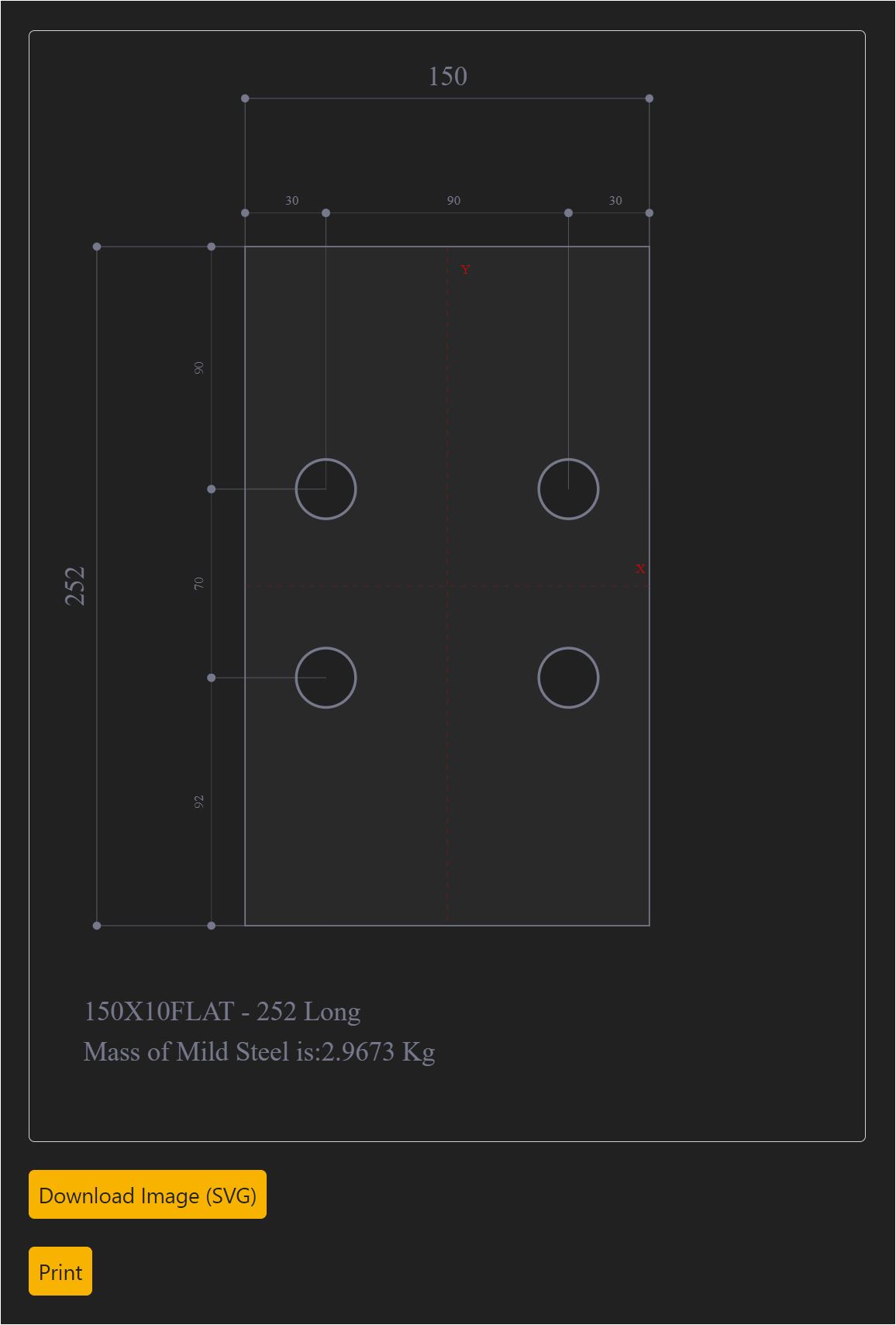 FREE Plate Drawing Generator