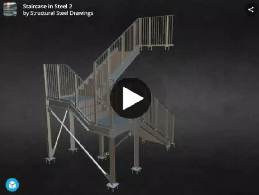 Drawings supplied for Structural Steelwork Staircases Structural Steel Staircase Drawings