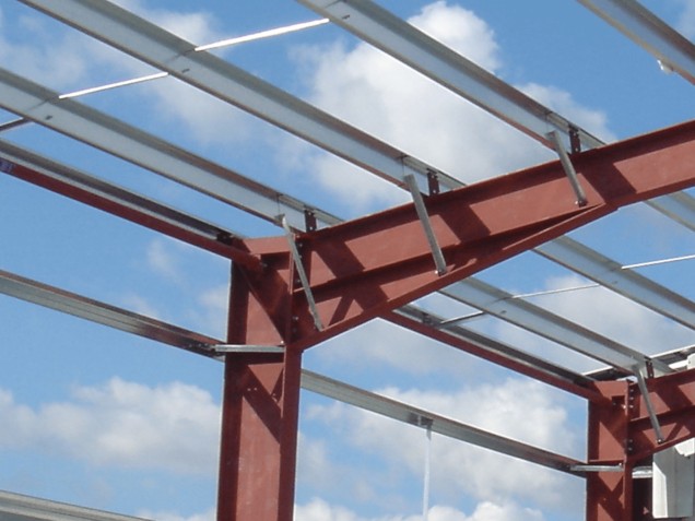 Erected Structural Steel Portal Frame Haunch Drawings